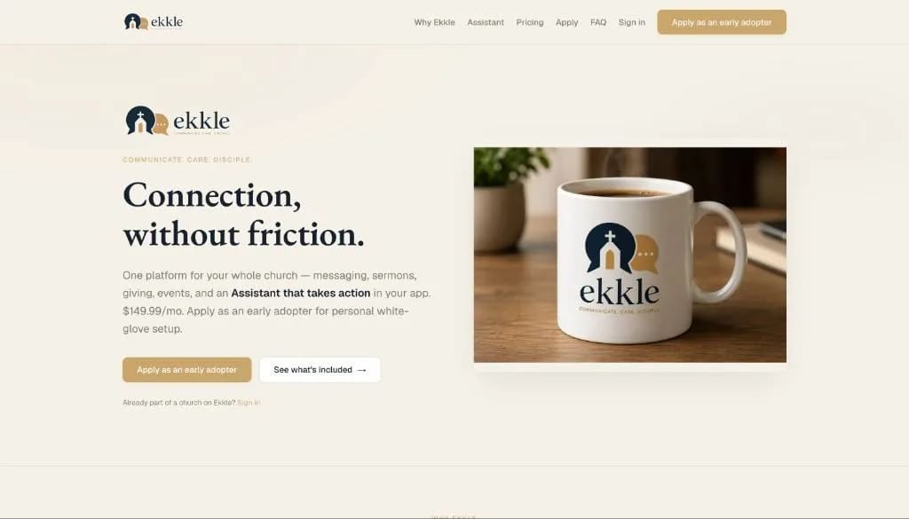 Ekkle product screenshot